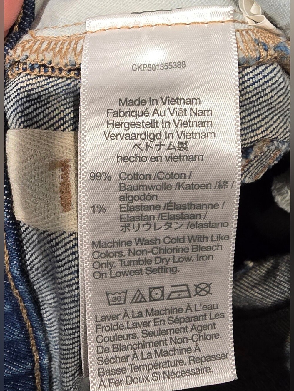 Madewell The Longline Straight Jean Size 25 - Picture 8 of 8